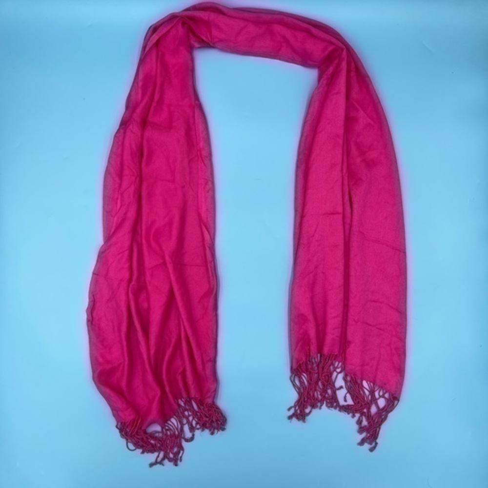 Viscose Hot Pink Scarf